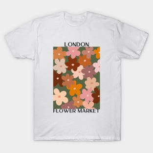 Abstract Flower Market Illustration 16 T-Shirt